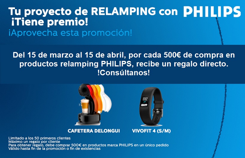 Promoción RELAMPING Philips